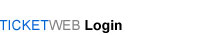 Ticketweb Login